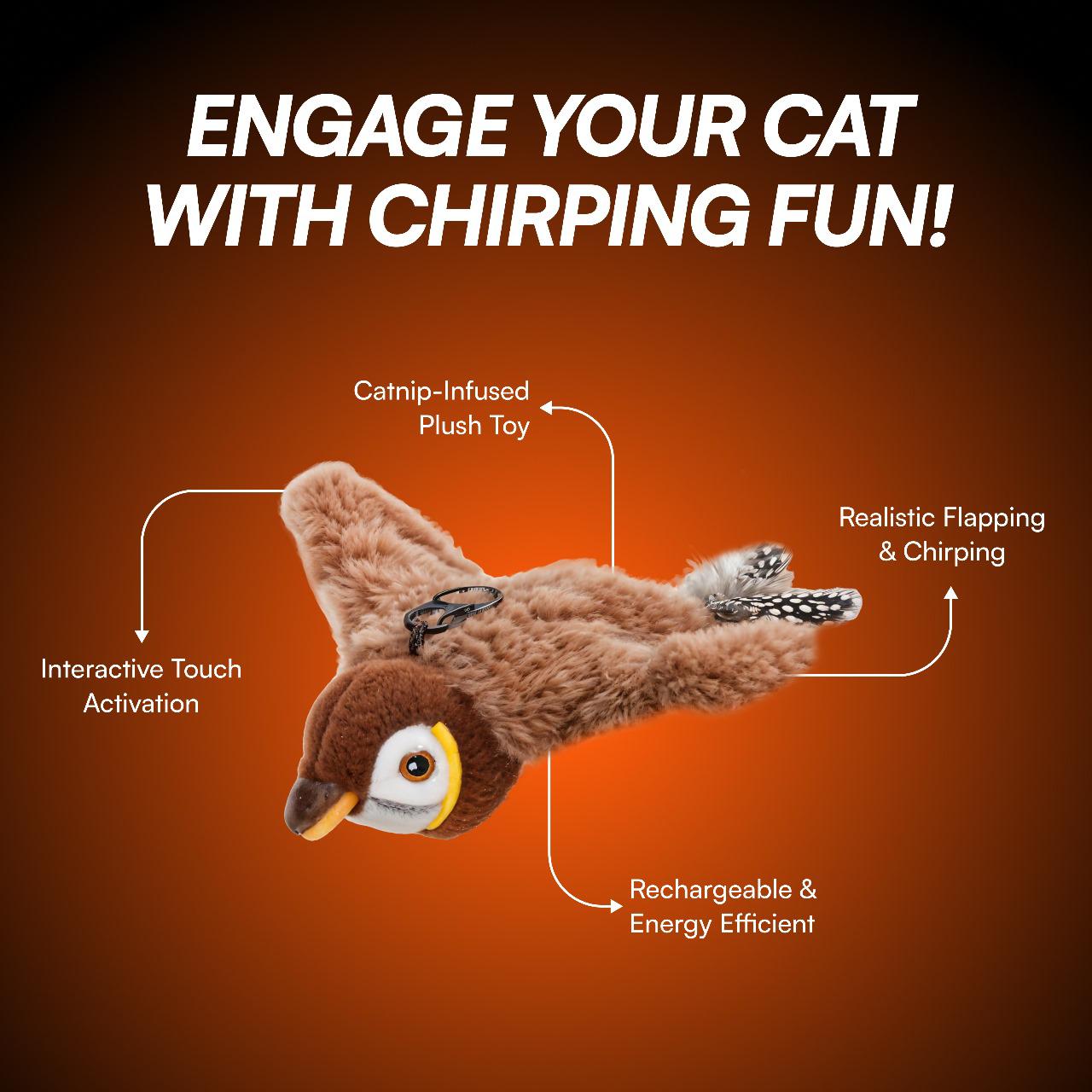 Flying Bird Cat Toy™